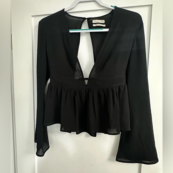 Urban Outfitters Tops - Urban Outfitters Long Sleeve low cut Shirt